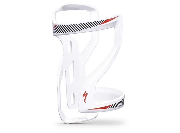 Specialized Zee Cage II  Right Wht/Blk/R Flaskeholder på kun 43 gram 